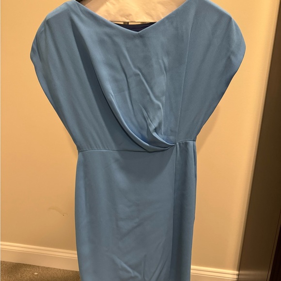 MM Lafleur Jillian dress blue 6 office style - Picture 3 of 4